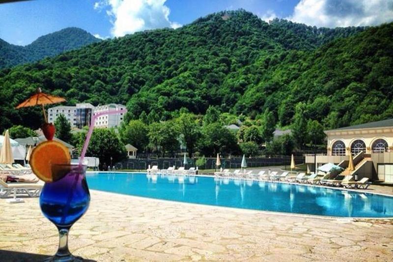 Qafqaz Resort Hotel Gabala Exterior photo